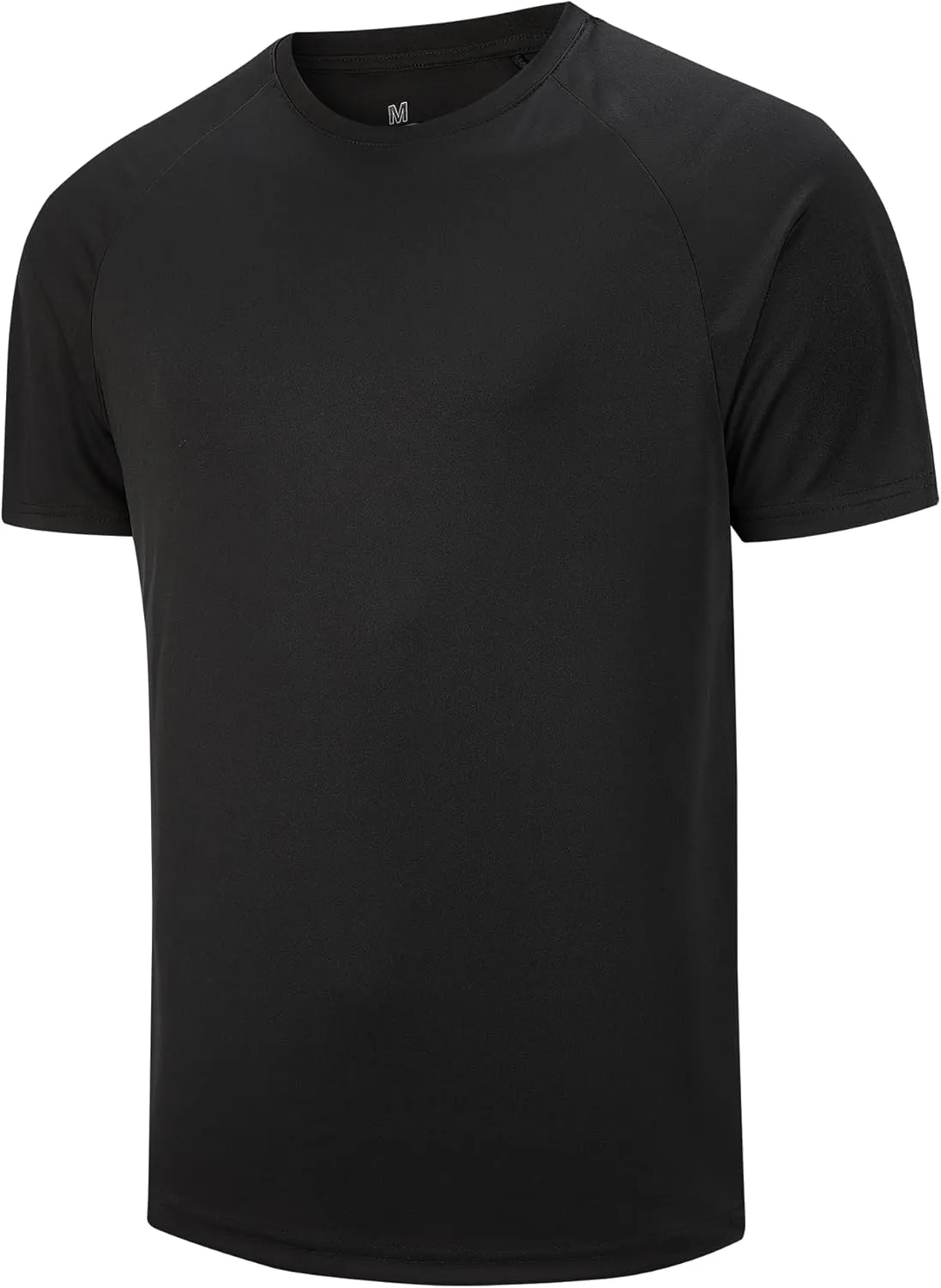 5 Pack Men's Dry Fit T Shirts Athletic Running Gym Workout Short Sleeve Tee Shirts for Men