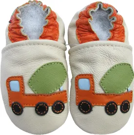 Carozoo Boys Girls Soft Sole Leather Baby Shoes Slippers Toddler Kids Child