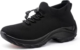 Comfortable Breathable Women Walking Shoes Slip on Trainers Women's Orthopedic Casual Ladies Shoe Thick Bottom