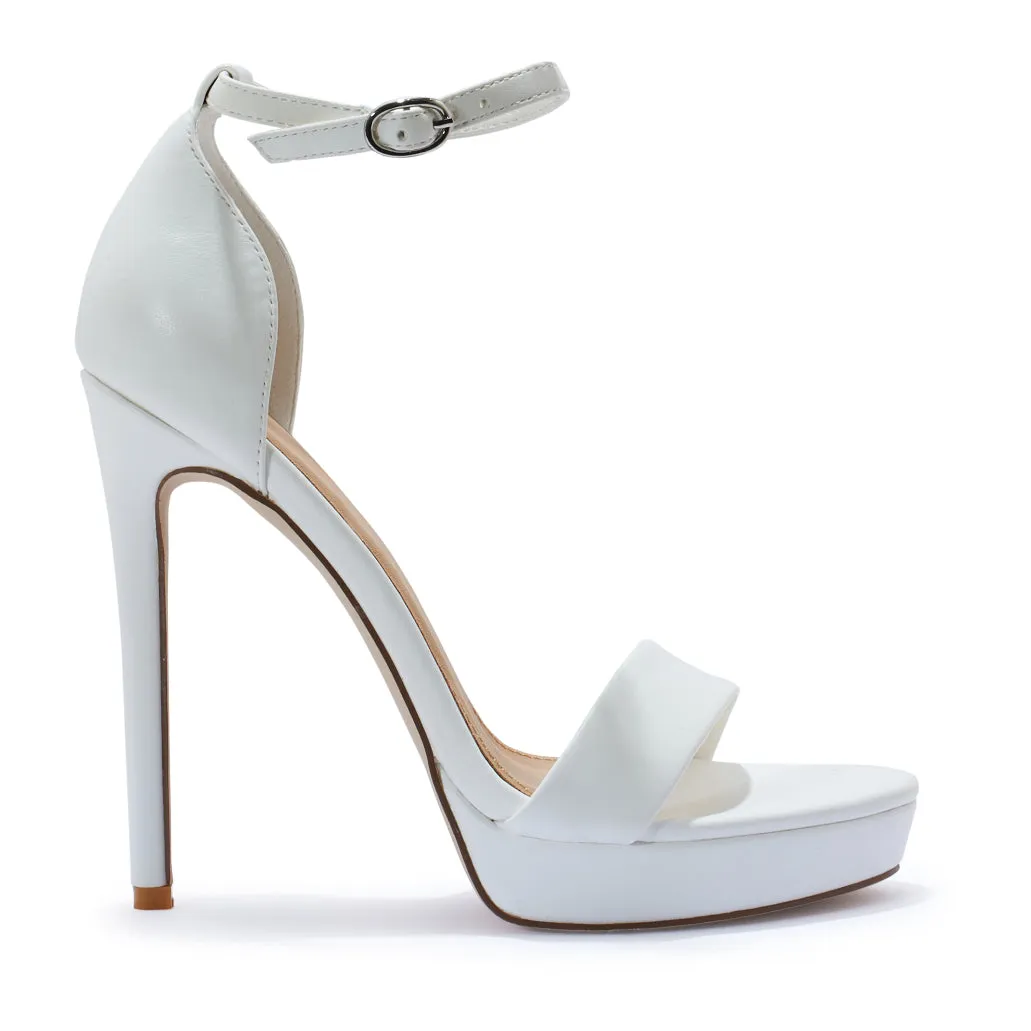 GINSENG1/B HIGH HEEL PLATFORM BARELY THERE SANDAL