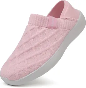 KUBUA Mens Womens Slippers Indoor Lightweight House Shoes Outdoor Breathable Slip on Loafers