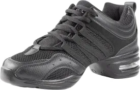 Linodes Women's Jazz Dance Sneaker with Breathable Upper, Split Sole and Air Cushion Dance Multifunctional Walking Shoes Anti-Slip